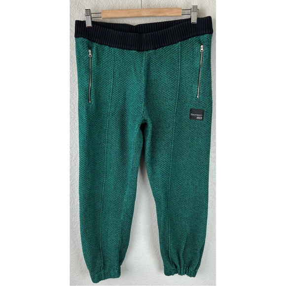 adidas Pants - Adidas Equipment Green with Black Trim Jogger Pants, size Large / 42EU